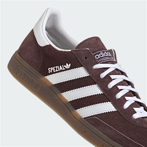 adidas hanball spezial brown|Adidas originals handball spezial brown.